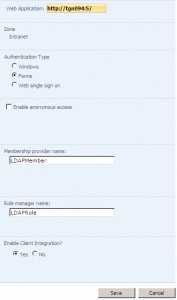 LDAP Authentication Type