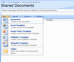 Word, Excel, Powerpoint template by using site content types