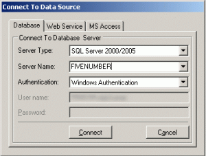 Connect to SQL Server