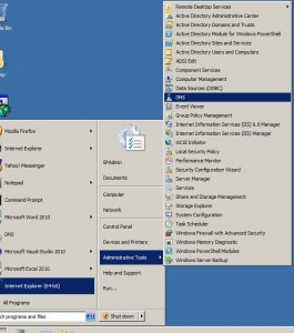 Figure 1 - Configuring Forward Lookup Zone