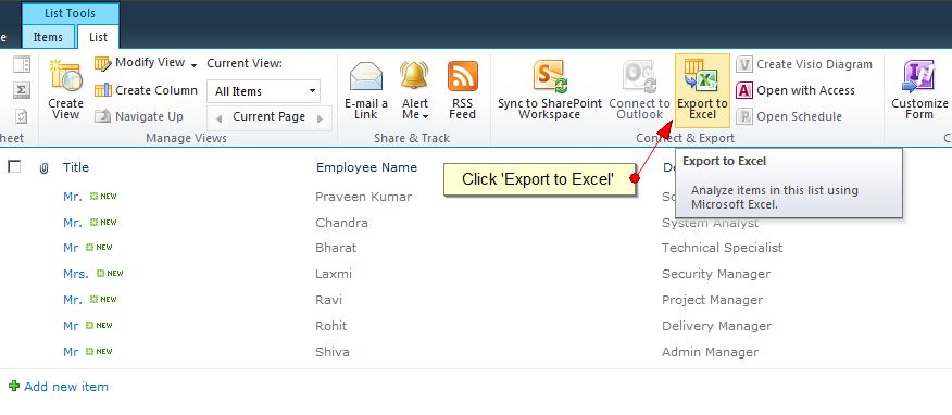 Creating a SharePoint list from an Excel spreadsheet ...