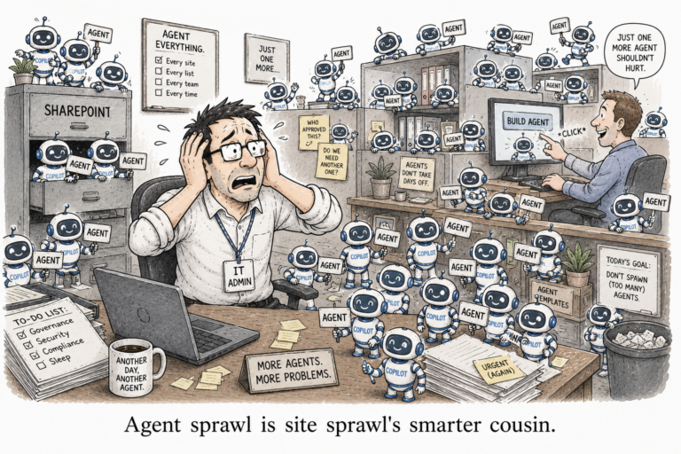 Copilot agent sprawl is site sprawl's smarter cousin