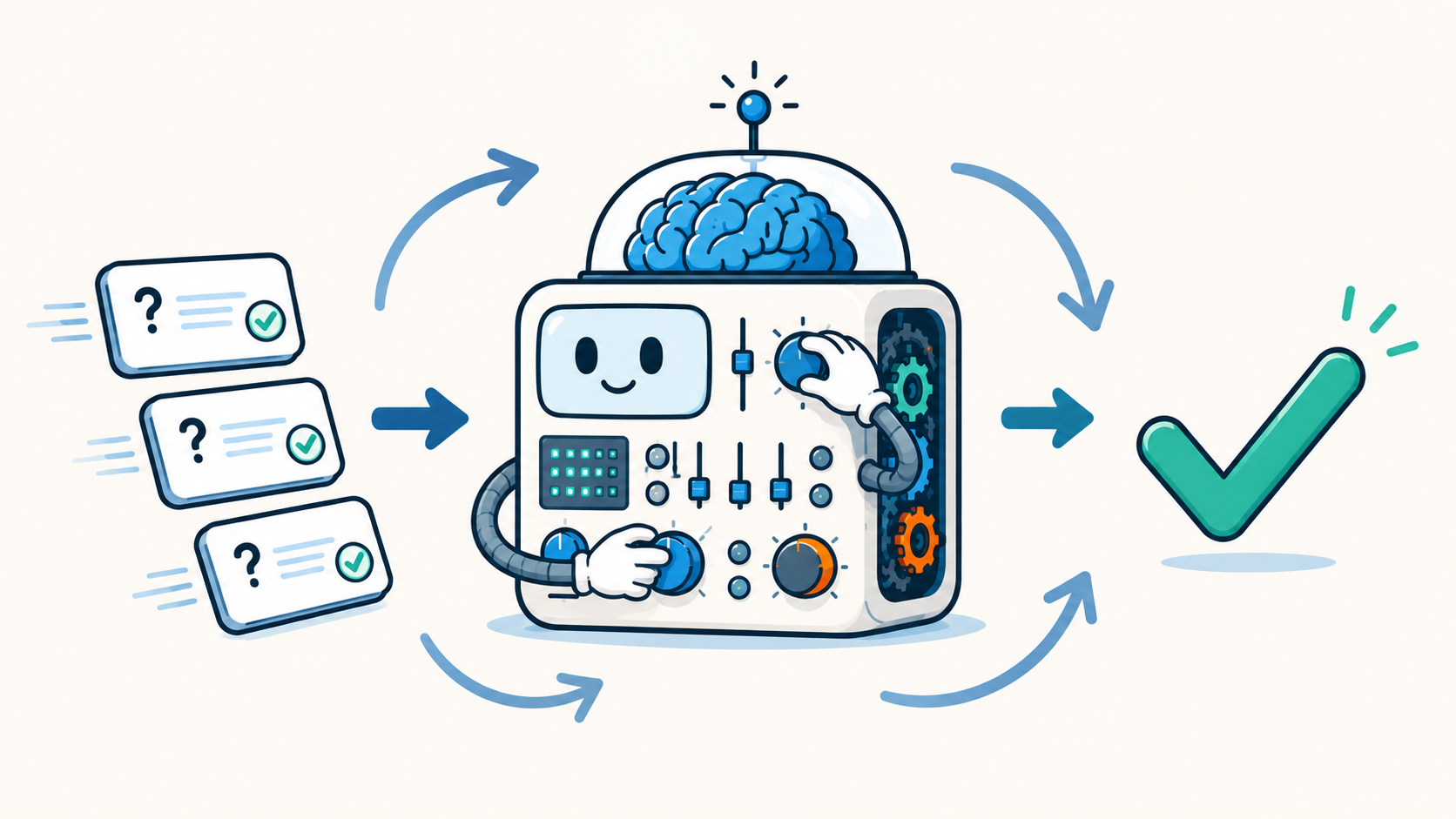 How a tiny AI model learns by itself