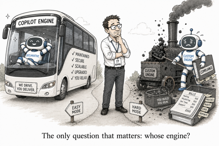 Declarative vs custom engine agents