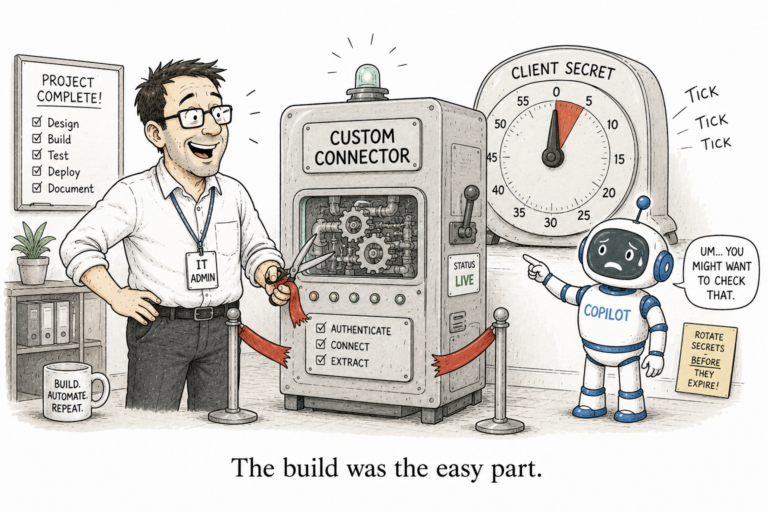 Custom vs prebuilt Copilot connectors when to actually build your own