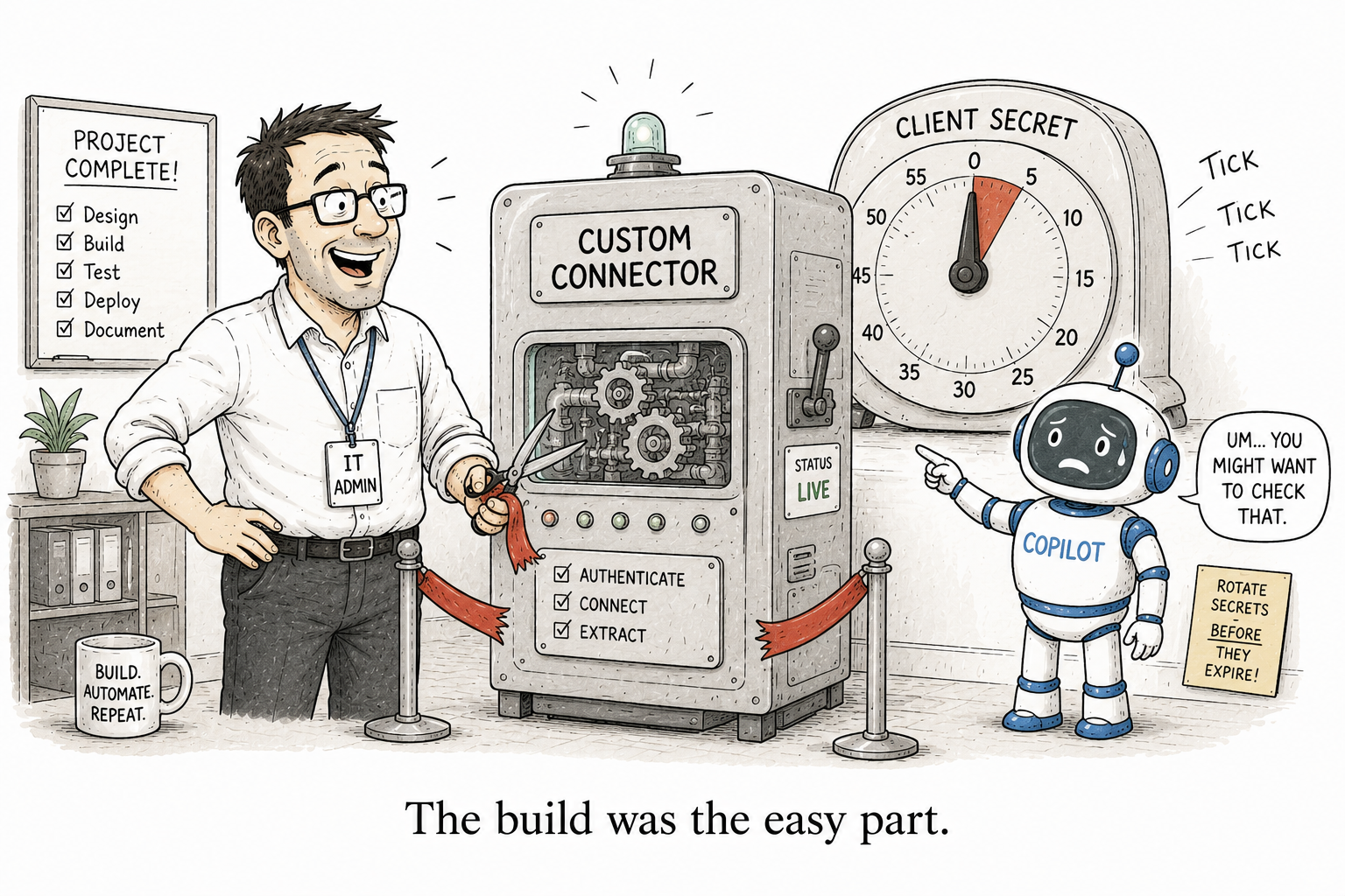 Custom vs prebuilt Copilot connectors when to actually build your own